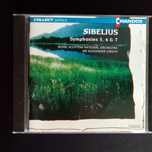 Sibelius Symphonies 3, 6, 7 CD used, classical