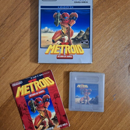 Nintendo Game Boy Metroid 2 Return of Samus used Japan version with box and manual