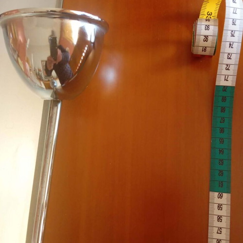 New Light glass ceiling light like new, adjustable height, E27
