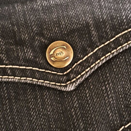 Just Cavalli Cropped denim skinny pants like new