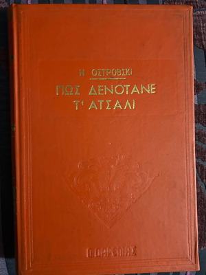 How the Steel Was Tied by Ostrovski used book