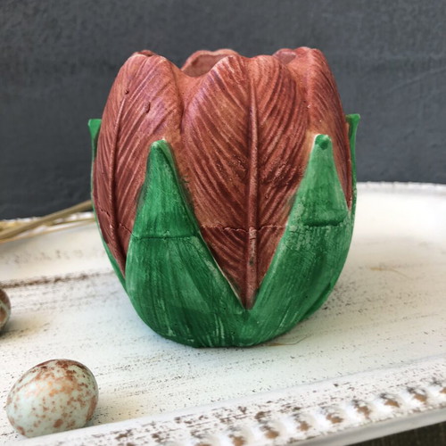 Handmade Tulip Pencil Holder new