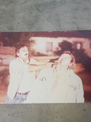 Authentic photo from 1980 film with Nikos Galanos