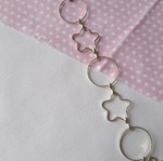 Metal bracelet made to order, silver color