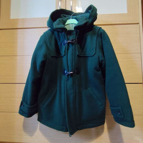 Montgomery coat cypress green like new for boys 8-10 years