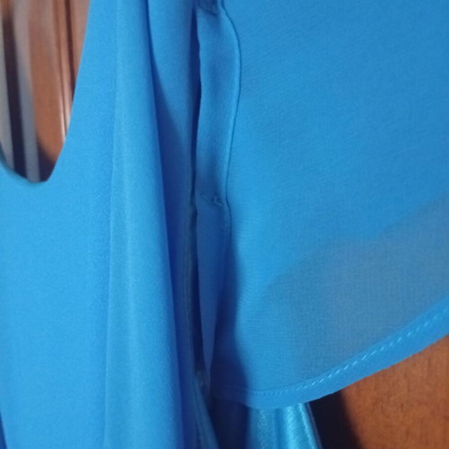 Forel midi cocktail dress size 54, blue