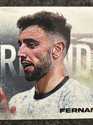 Futera World Football FX 2024 ποδοσφαιρική κάρτα Bruno Fernandes /10