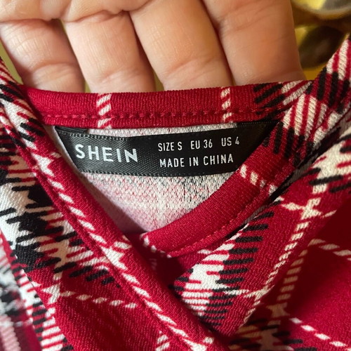 Mini wrap dress Shein size S like new