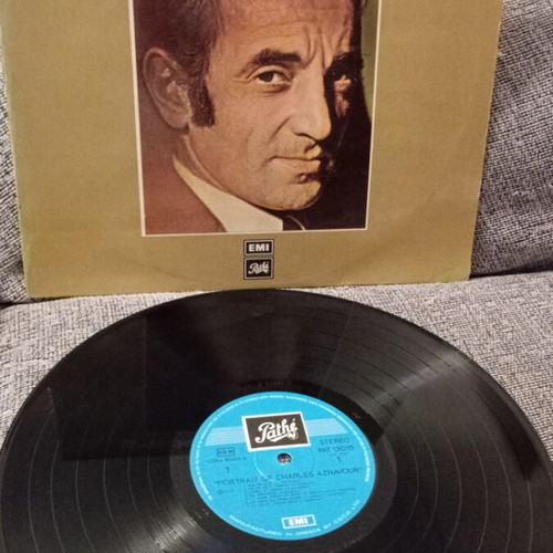 Charles Aznavour vinyl record used