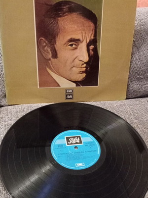 Charles Aznavour vinyl record used