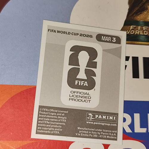 Munir El Kajoui World Cup 2026 Panini sticker