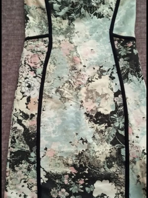 Strapless dress Bershka like new, multicolor, size M