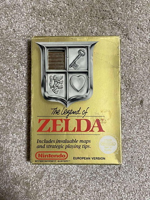 The Legend of Zelda Nintendo NES μεταχειρισμένο με εγχειρίδιο