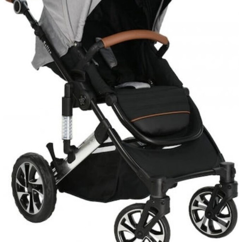 Bebe Stars Belize Adjustable 3-in-1 Stroller like new, moon grey