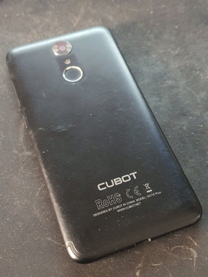 Cubot Note Plus used phone parts with broken screen
