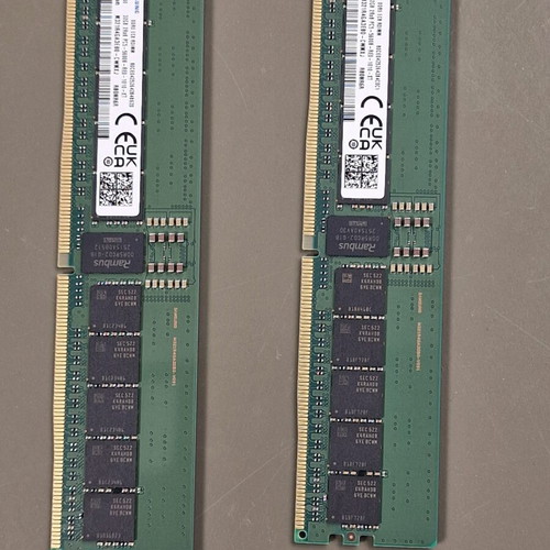 Samsung DDR5 ECC Registered RAM 64GB Kit (2x 32GB) 4800MHz
