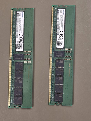 Samsung DDR5 ECC Registered RAM 64GB Kit (2x 32GB) 4800MHz