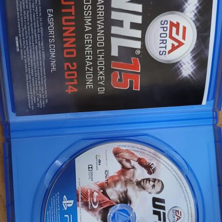 EA Sports UFC PS4 game Europe version