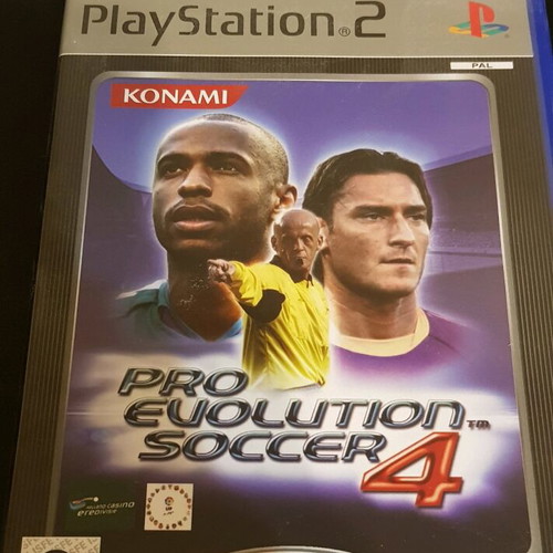 Pro Evolution Soccer PS2 used, disc and case in excellent condition