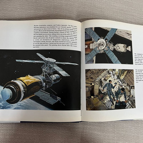Our World In Space used book by Robert McCall and Isaac Asimov