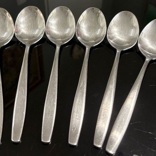 WMF Laurel Cromargan 18/10 set of 6 used main course spoons