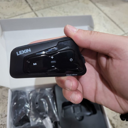 Lexin MeshCom LX-MTX Bluetooth Motorcycle Headset new