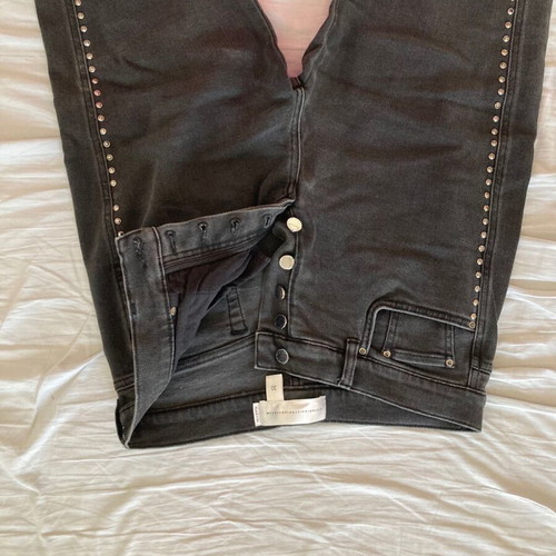 Victoria Beckham black denim jeans like new, size 30