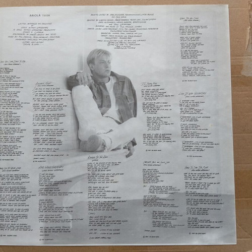 Jason Donovan Between The Lines LP like new, electronic