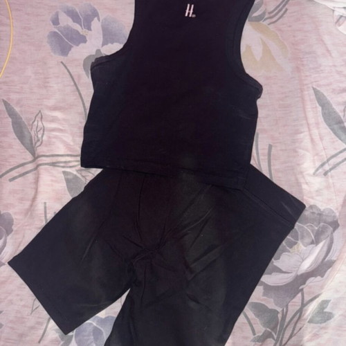 Hoodrich set XS like new, black