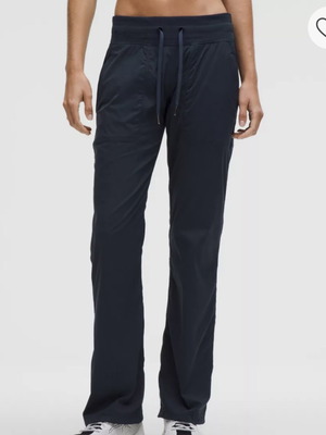 Lululemon Dance Studio pants, navy blue, size M