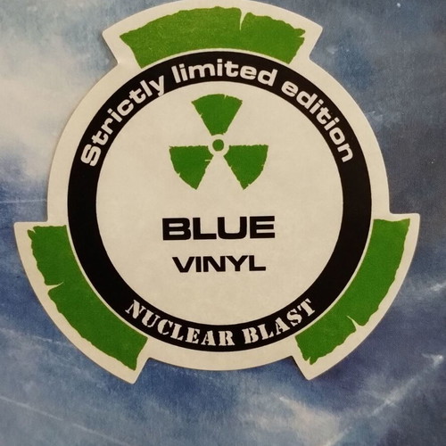 Enforcer Zenith LP 2019 used, limited edition blue vinyl