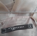Raxevsky φόρεμα ν. S καινούργιο, γκρι και μπεζ