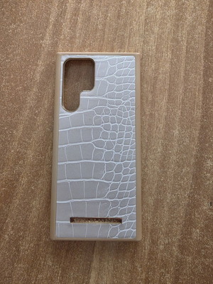 Galaxy S22 Ultra case like new, Indeal of Sweden caramel croco