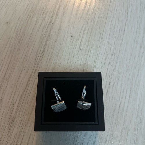 Silver cufflinks sagre new with box