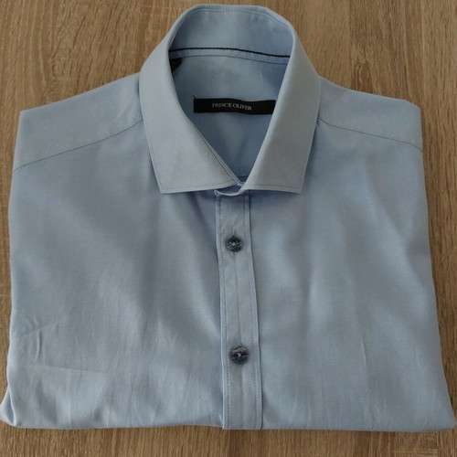 Prince Oliver men's shirt medium slim fit turquoise like new