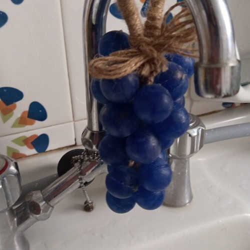 Handmade glycerin soap grape design aromatic for all skin types