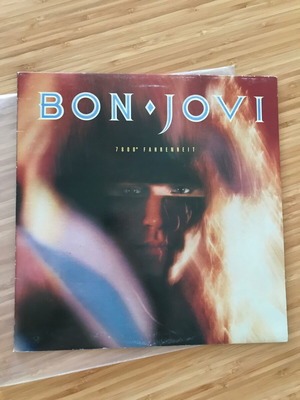 Bon Jovi 7800 Fahrenheit βινύλιο μεταχειρισμένο, metal