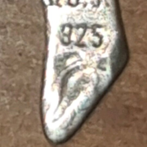 Silver 925 cat pendant used, silver color