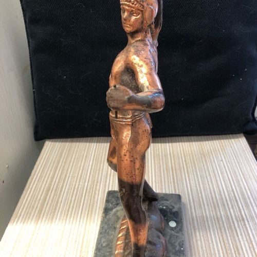 Copper statue of Leonidas from Sparta
