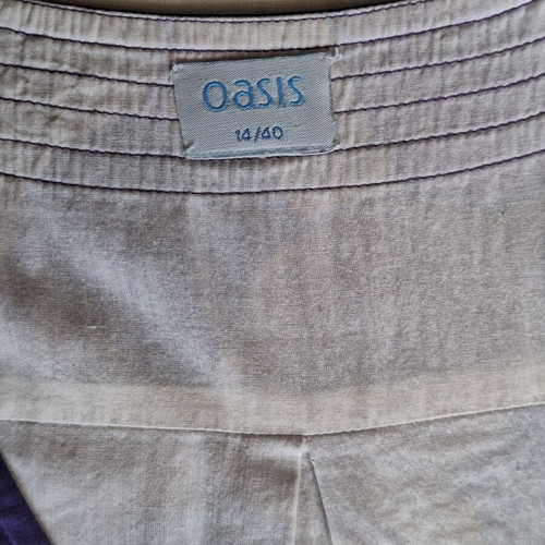 Oasis Floral Cotton Mini Dress Y2K Medium, like new