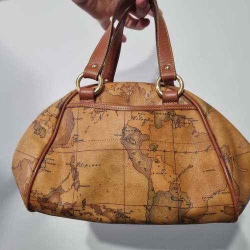 Alviero Martini 1a Classe handbag used, brown, handheld
