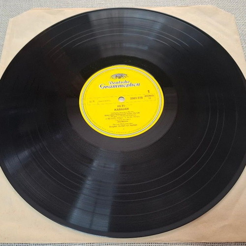 Wolfgang Amadeus Mozart / Bedřich Smetana / Maurice Ravel / Jean Sibelius – Hifi Karajan LP, classical