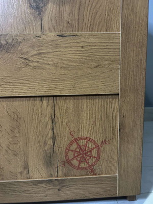 Pirate Desk Cilek Limited Edition Creasur Island 1738 like new