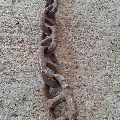 Large ship chain, 28 links, 4.5 meters