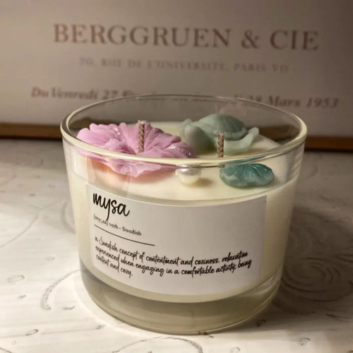 Pina Colada Bliss Candle 220 gr new, handmade, soy wax
