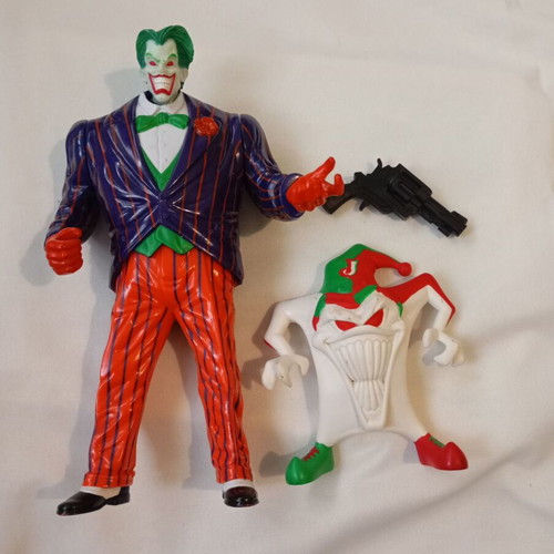 Laughing Gas Joker action figure used, Batman Legends of the Dark Knight Kenner 1997