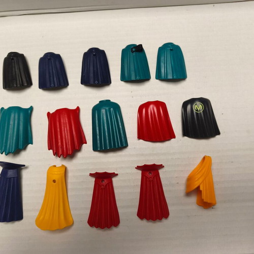 Playmobil capes and mantles like new