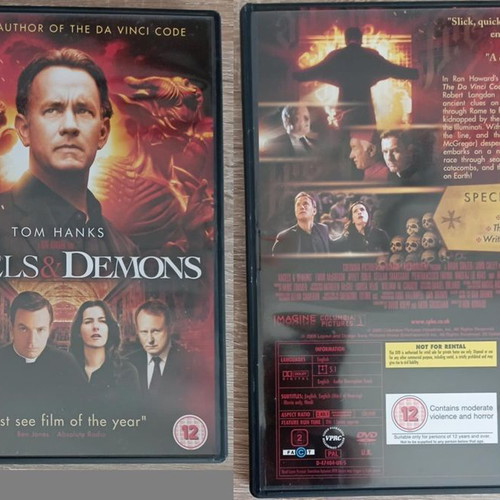 Angels & Demons DVD like new with English subtitles