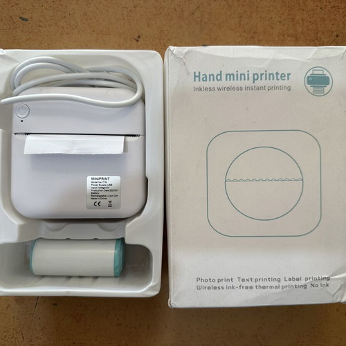 Hand Mini Printer N15 wireless thermal printer new