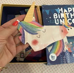 Puzzle set double-sided unicorn theme, like new, 2/4/6/8/10 pieces